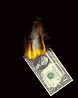 Cash burning